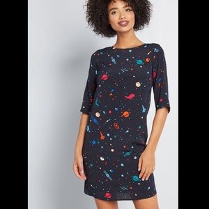 RESERVED ModCloth space shift dress